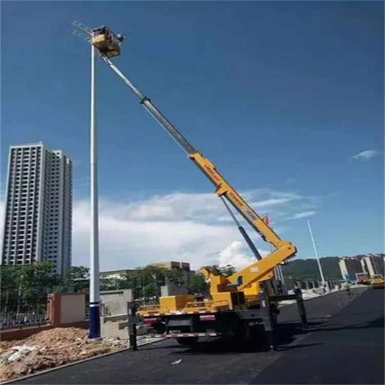 磐安县维修路灯的曲臂升降车出租